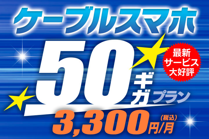 スマホ50GBプラン